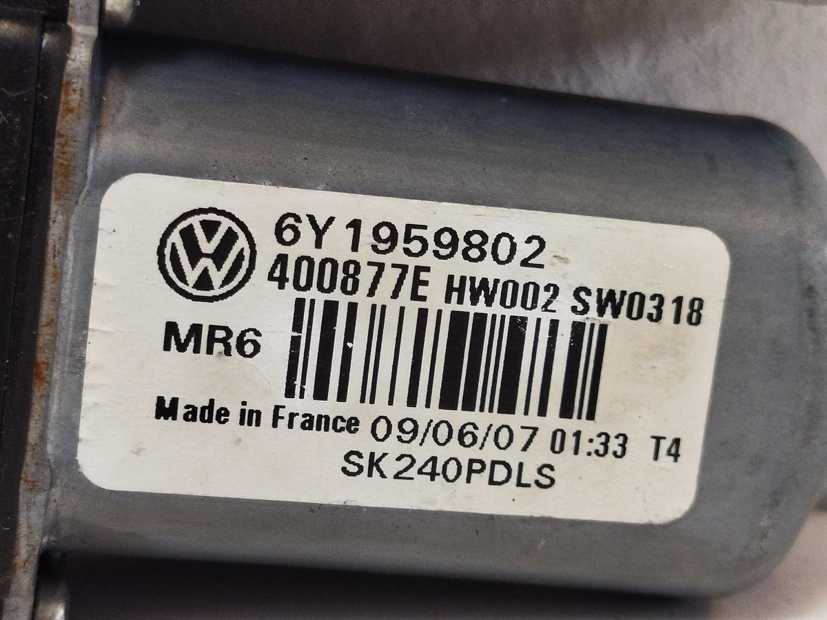 Skoda Fabia 6Y Fensterhebermotor vorn rechts Hebermotor OEM Motor Fensterheber