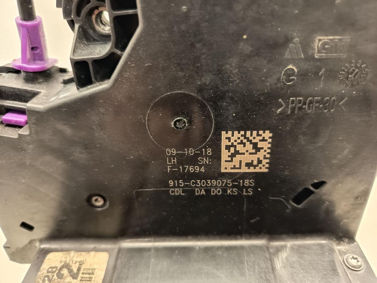 Opel Insignia B original T&uuml;rschloss vorn links Fahrer Bj 2019