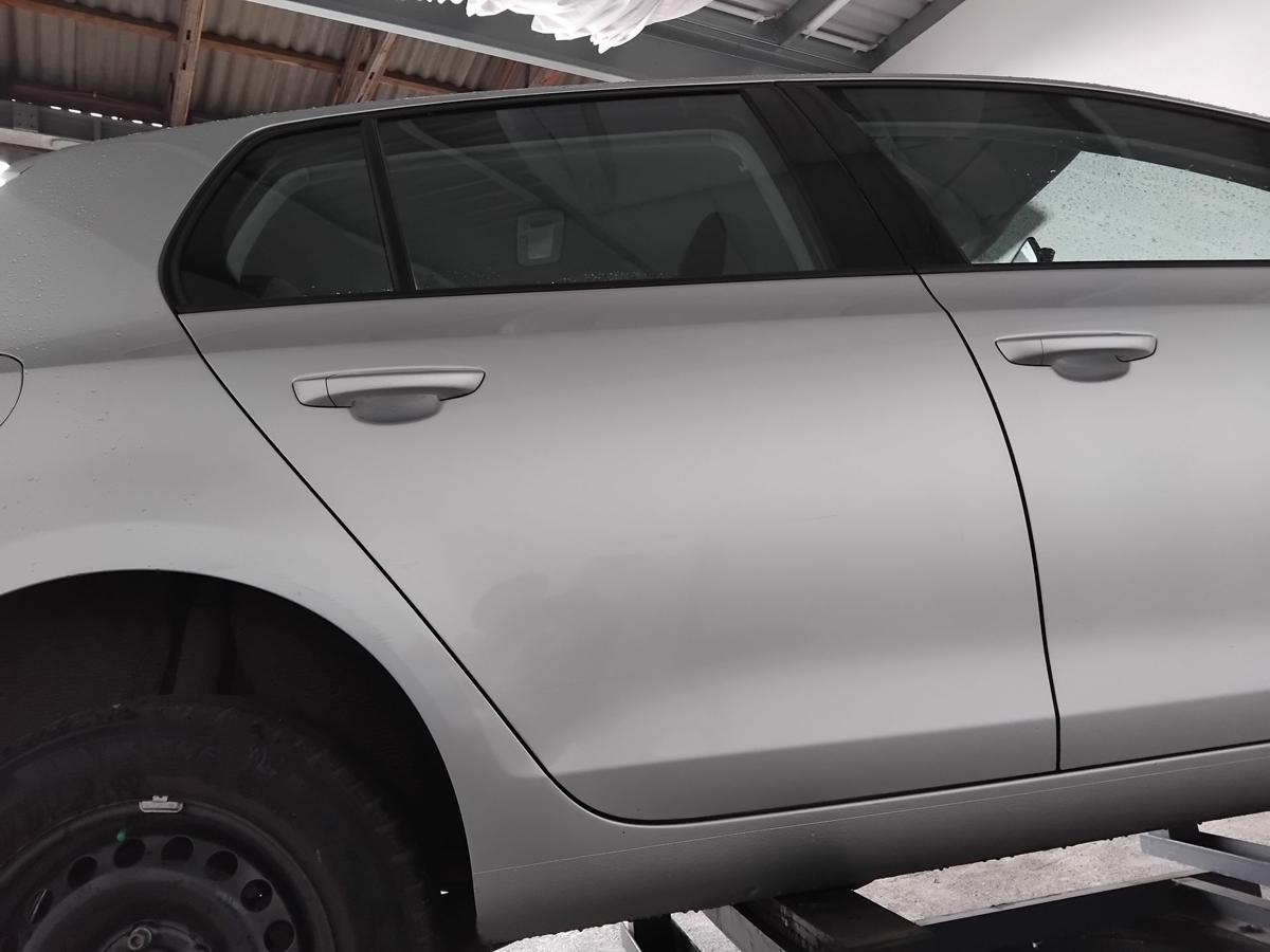 VW Golf 6 Flie&szlig;heck T&uuml;r hinten rechts LA7W reflexsilbermetallic BJ2009