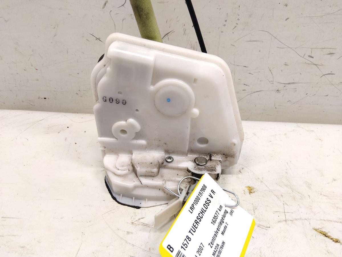 Mazda 2 DE original T&uuml;rschloss vorn rechts mit Zentralverriegelung BJ2007