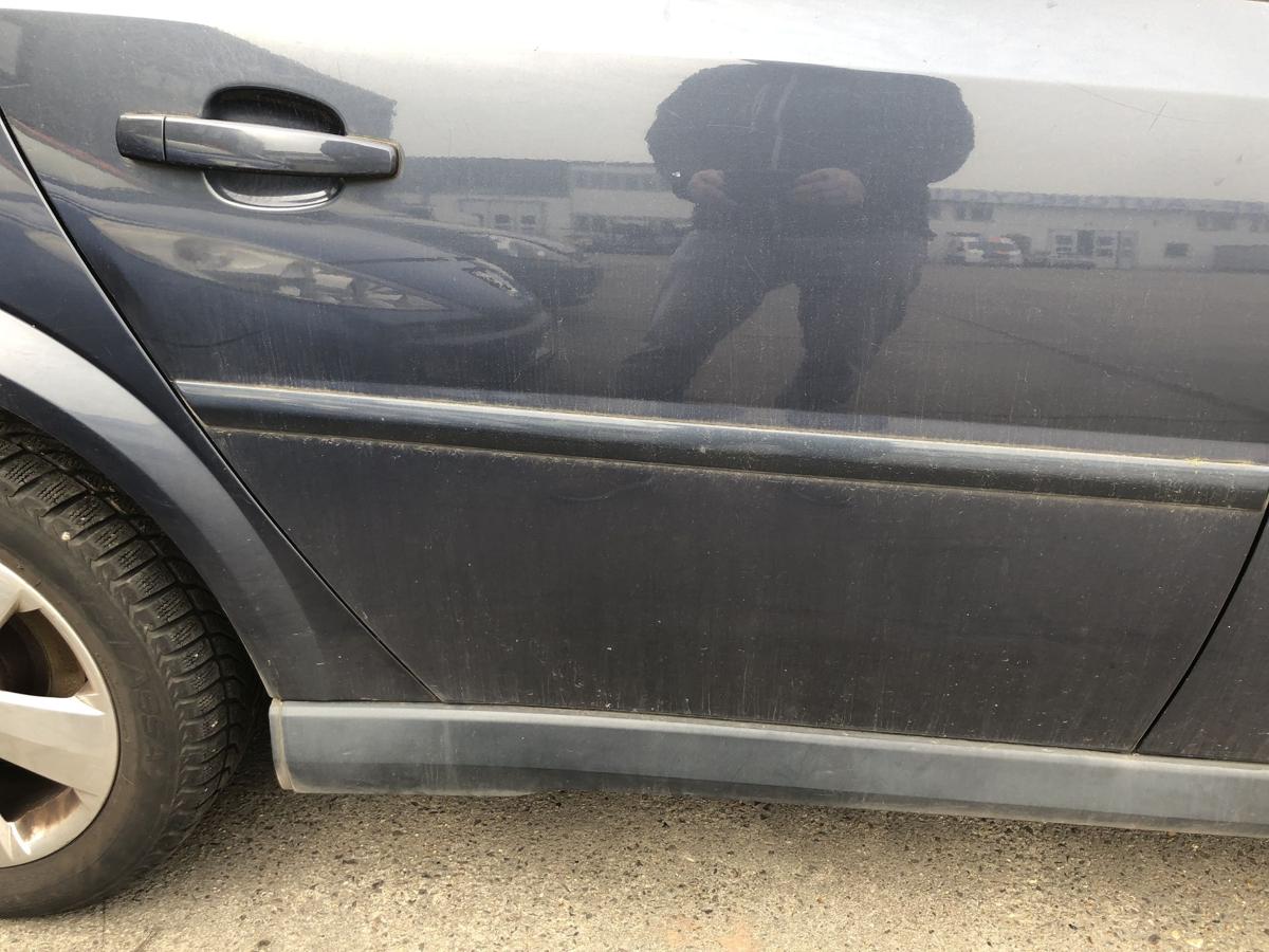 Opel Vectra C T&uuml;r hinten rechts Fondt&uuml;r Rohbau 4XU Metroblau 2003 bis 2009