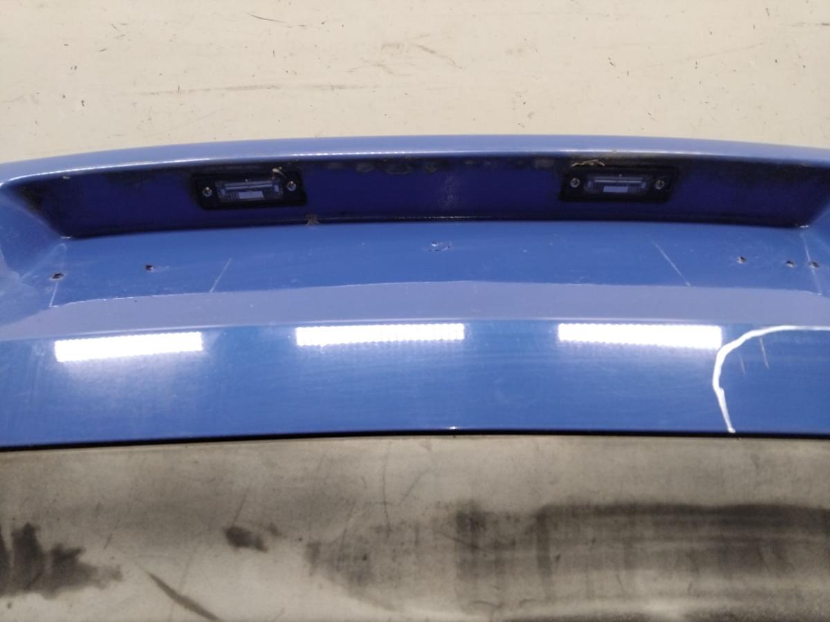 VW Golf 4 1J original Sto&szlig;stange Sto&szlig;f&auml;nger hinten LW5Z Jazz Blue Flie&szlig;heck BJ01
