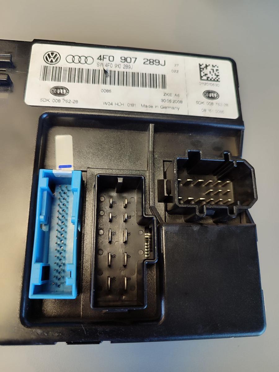 Audi A6 4F original Steuerger&auml;t Bordnetz 4F0907289J Hella 5DK00876228 BJ2008