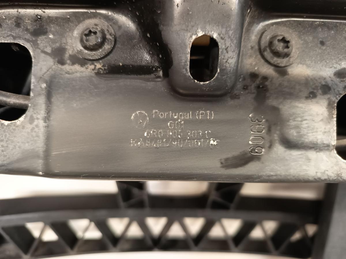 VW Polo V 6R orig Schlossträger/Frontmaske 1,2L 44KW Benzin Bj 2009