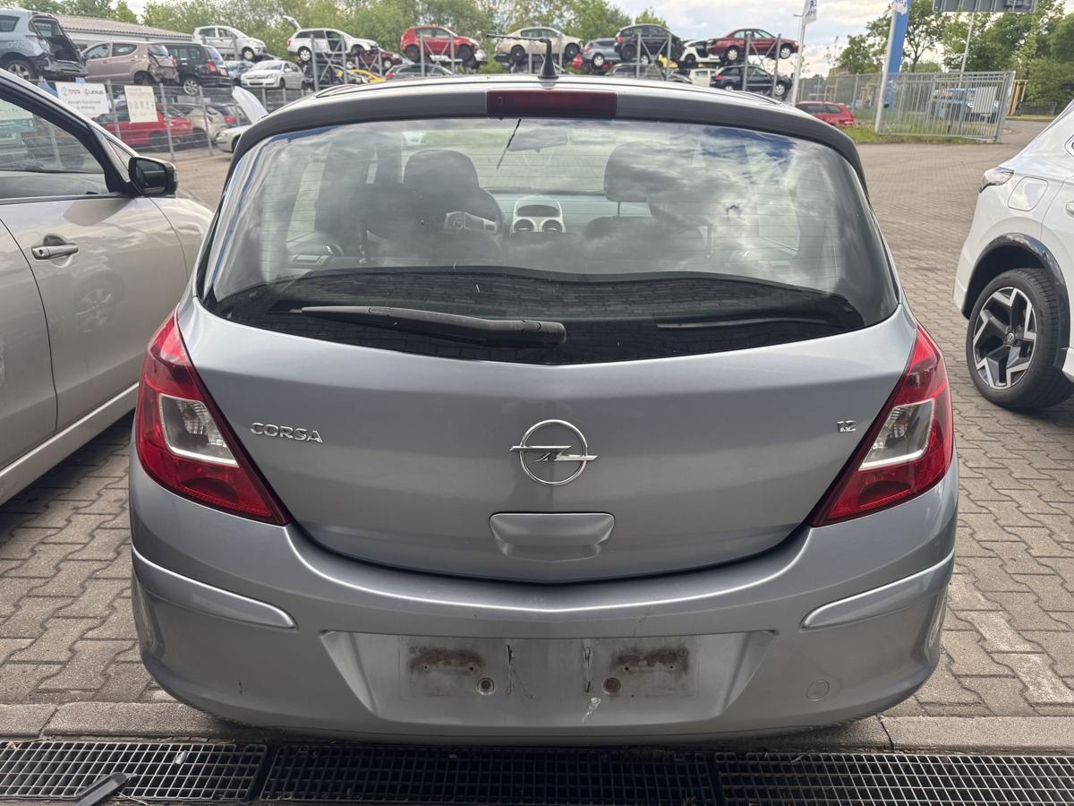 Opel Corsa D original T&uuml;r vorn links Z163 Lichtsilber 5-T&uuml;rer Rohbau Bj.2007