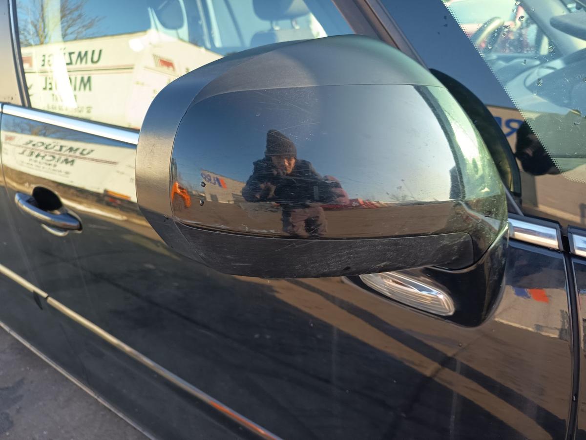 Citroen Grand C4 Picasso original Aussenspiegel rechts EXY Onyxschwarz Bj 2010