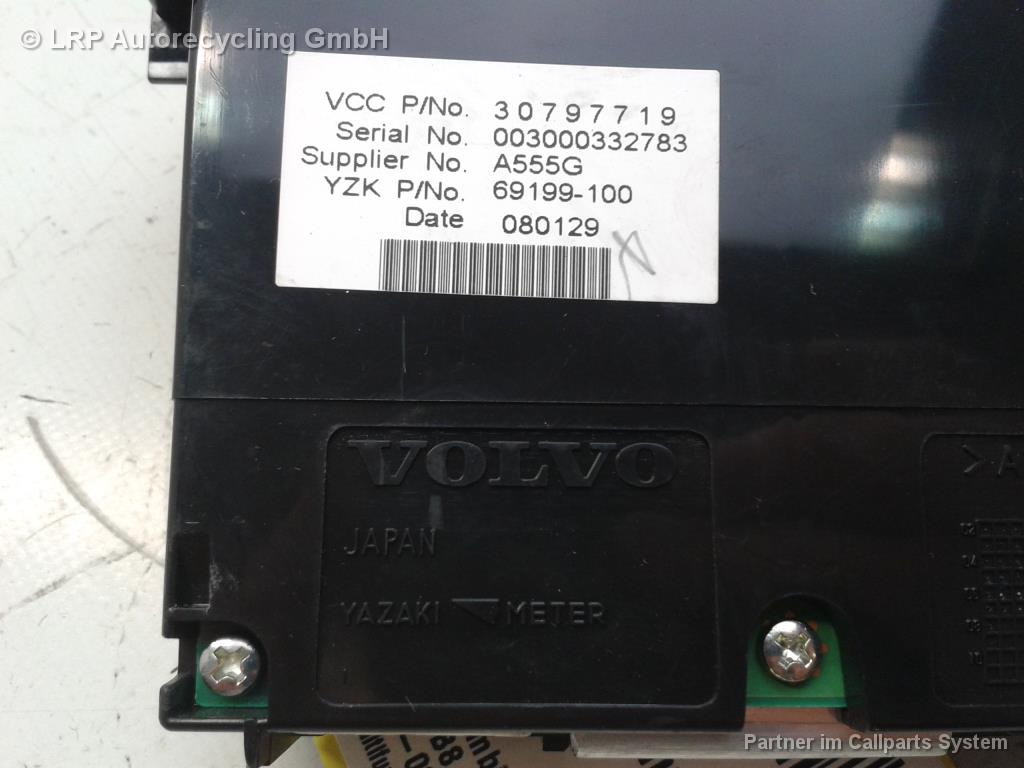 Volvo V50 BJ2008 Display Multifunktionsdisplay 30799719