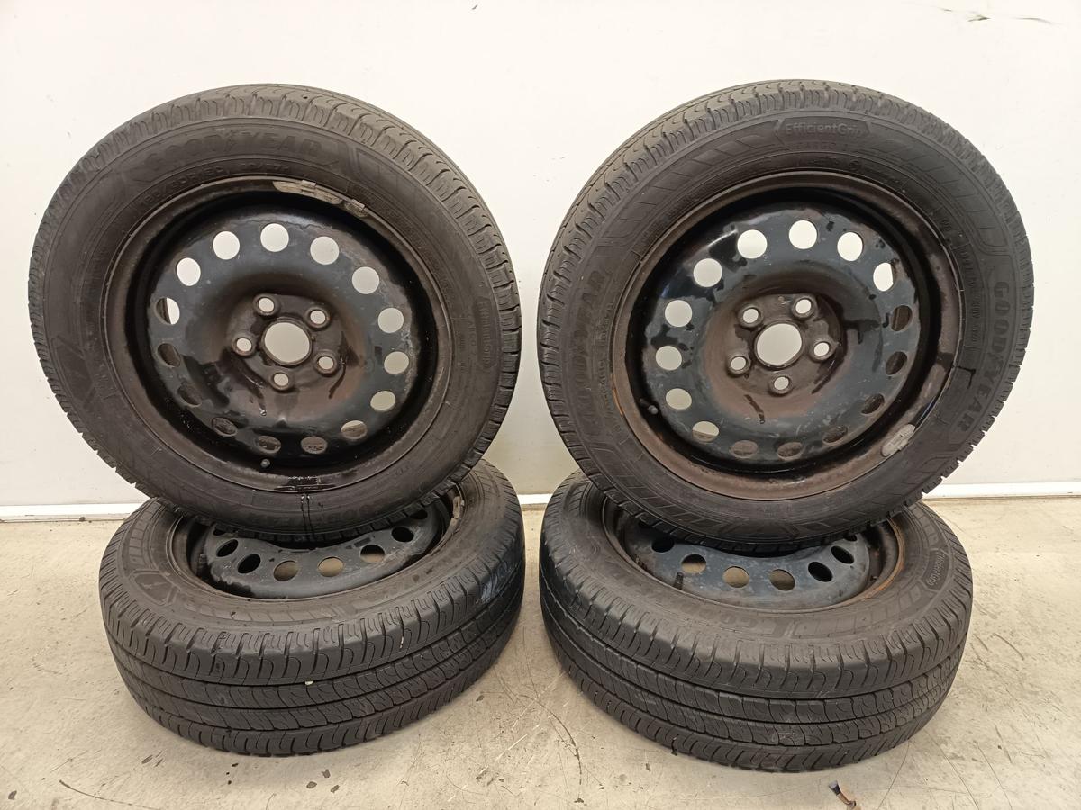 VW Sharan original Stahlfelgen 6x16 ET53 mit Sommerreifen DOT 1321