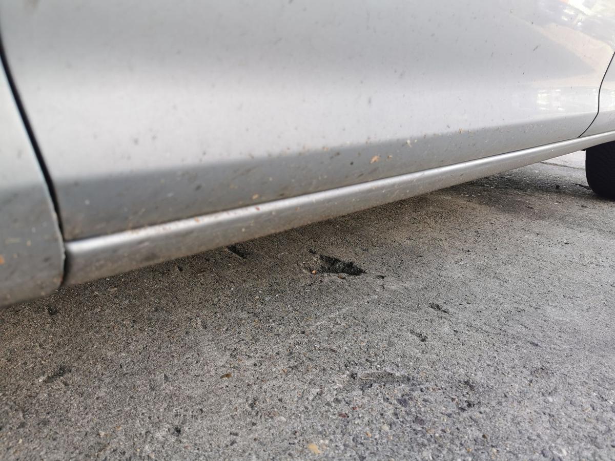 Opel Corsa D Fahrertür Tür Autotür Rohbautür vorn links 5trg Z163 Lichtsilber