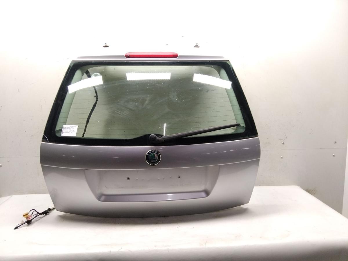 Skoda Fabia 1 Kombi 6Y Heckklappe diamantsilber mit Heckscheibe Bj.2005