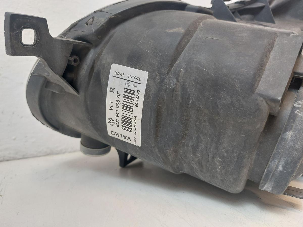 VW Polo 9N 9N1 9N2 Scheinwerfer vorn rechts Hauptscheinwerfer Halogen Valeo