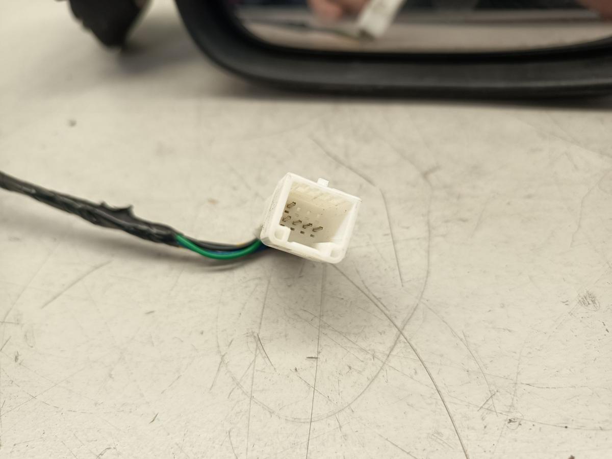 Dacia Logan original Au&szlig;enspiegel rechts elektrisch unlackiert Baujahr 2007