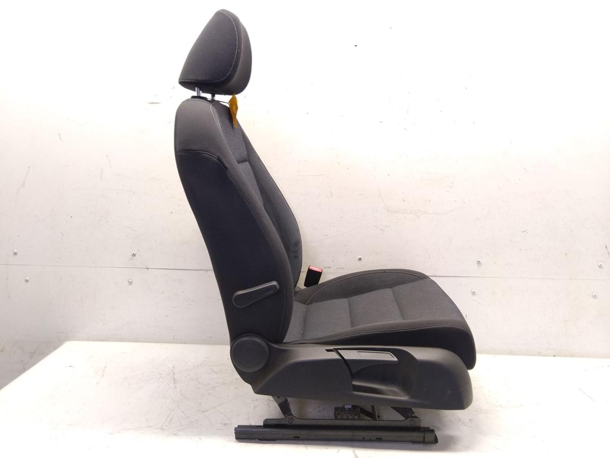 VW Golf 6 orig. Sitz vorn rechts Beifahrersitz Stoff dunkelgrau 5-Türer BJ2012