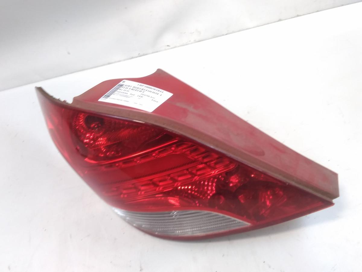 Peugeot 207 WA original R&uuml;ckleuchte Heckleuchte links Facelift Teil-LED BJ2010