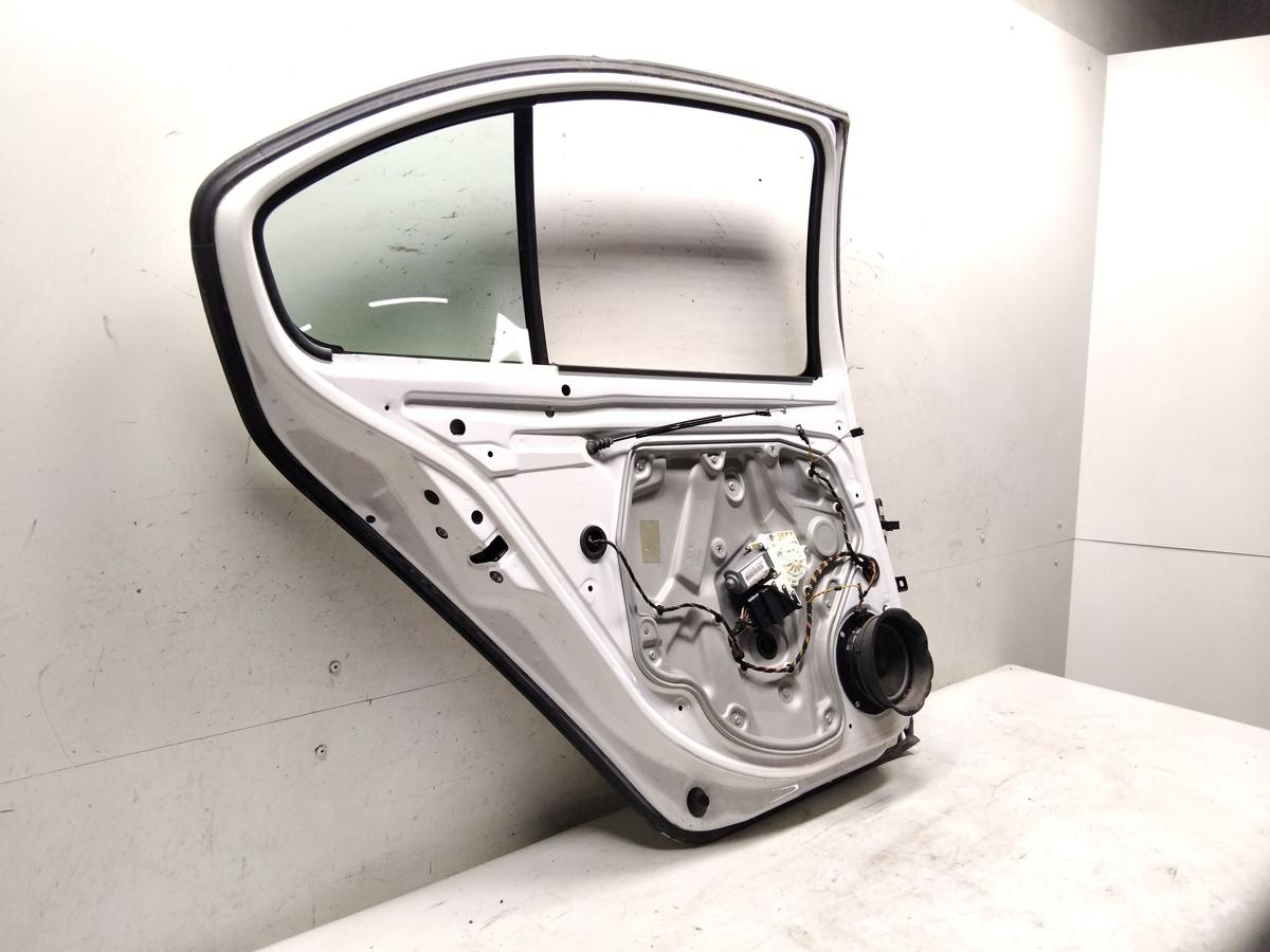 Skoda Octavia 2 1Z Limo Facelift T&uuml;r hinten links candyweiss LF9E Bj.2012