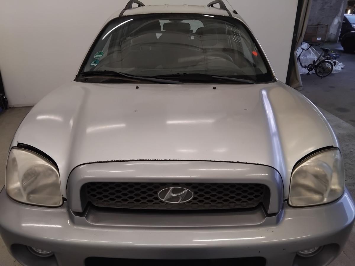 Hyundai Santa Fe SM Motorhaube Deckel vorn mit Grill BJ2003 LS smart silvermetallic