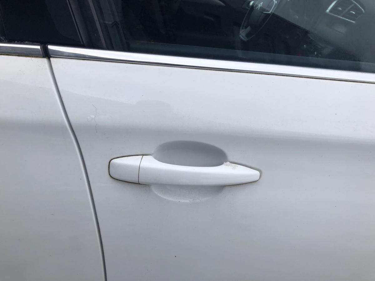 Citroen C4 II Typ N T&uuml;r vorn rechts Beifahrert&uuml;r im Rohbau EWP weiss Banquise