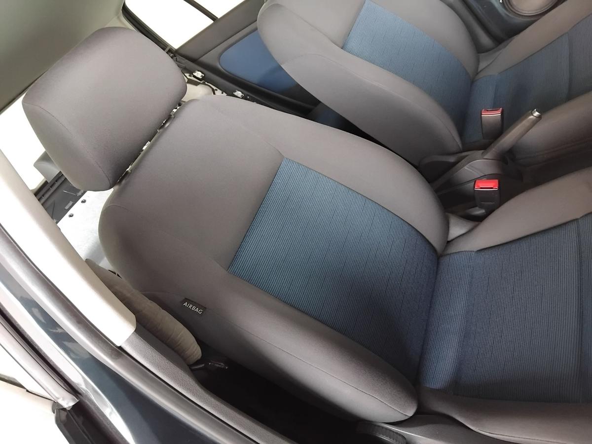 VW Golf Plus 5M Sitz vorn rechts Beifahrersitz beheizt Stoff grau/blau BJ2006