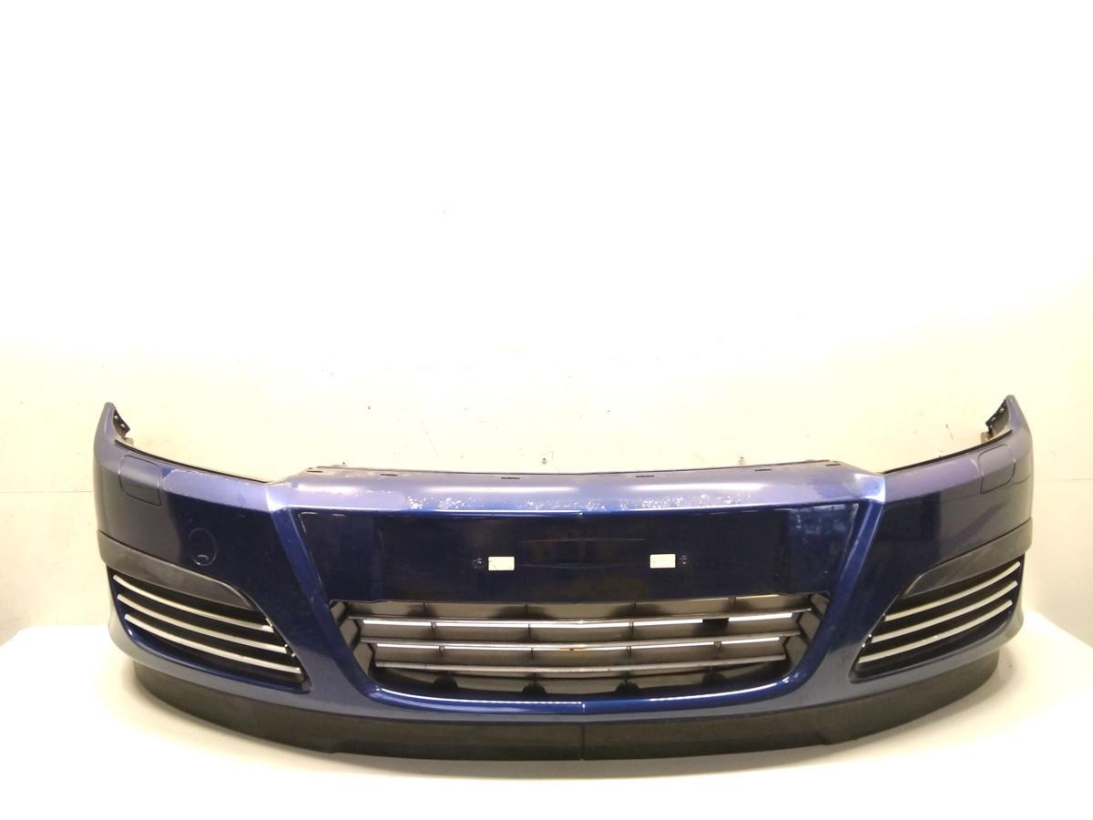 Opel Astra H original Sto&szlig;stange Sto&szlig;f&auml;nger vorn ultrablaumetallic Z21B Bj.2005