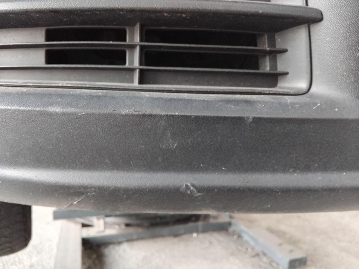 VW Touran 1T original Stoßstange Stossfänger vorn SRA BJ2004 LD7X platinumgrau
