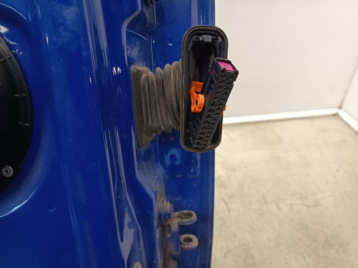 Skoda Fabia 5J original T&uuml;r vorne links LF5K Dynamikblau Baujahr 2009