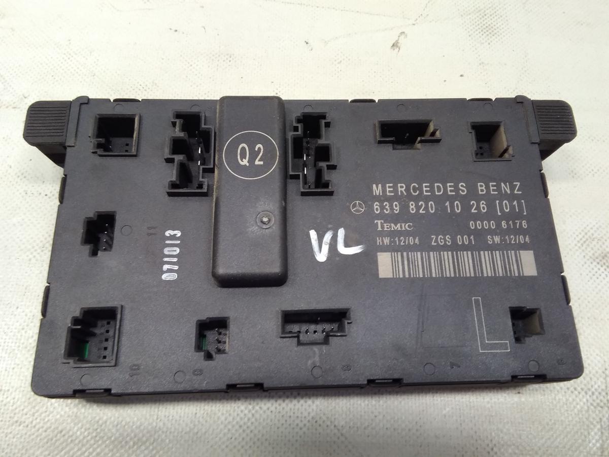 Mercedes Benz Vito 639 original T&uuml;rsteuerger&auml;t vorn links 6398201026 BJ2008