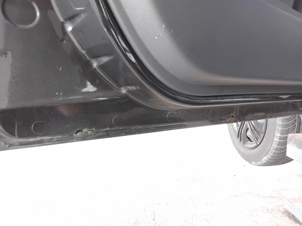Fiat Qubo 225 original T&uuml;r vorn links Fahrert&uuml;r schwarzmetallic 632 Nero BJ2010
