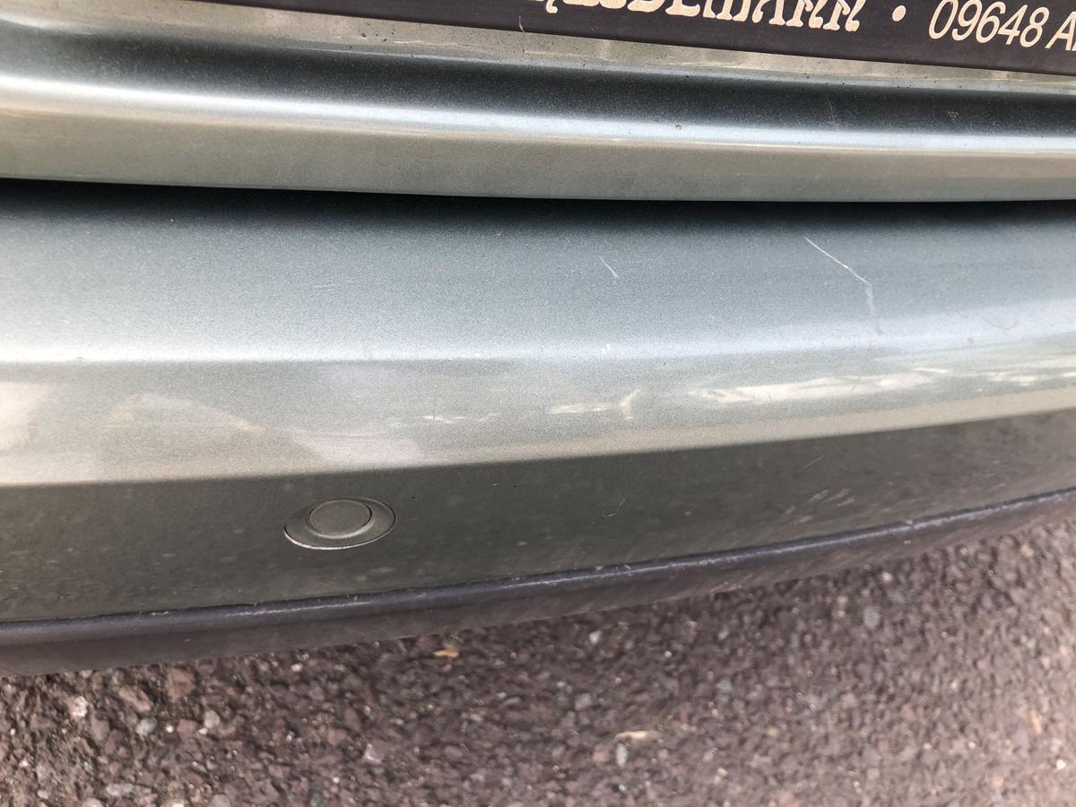 Opel Signum F48 Sto&szlig;f&auml;nger hinten mit PDC Hecksch&uuml;rze 3LU Bambusgr&uuml;n Met