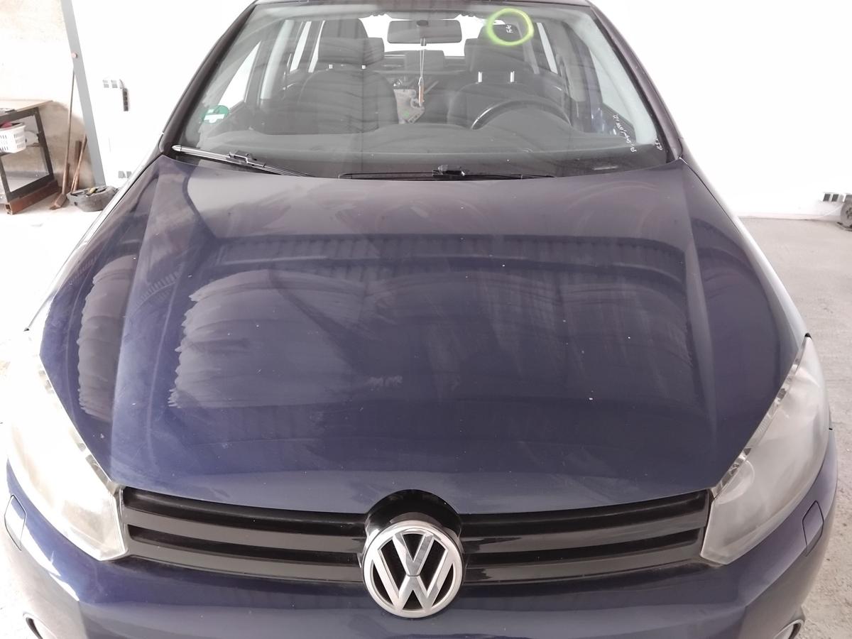 VW Golf 6 original Motorhaube Deckel vorn LD5Q Shadow Blue Metallic BJ2010