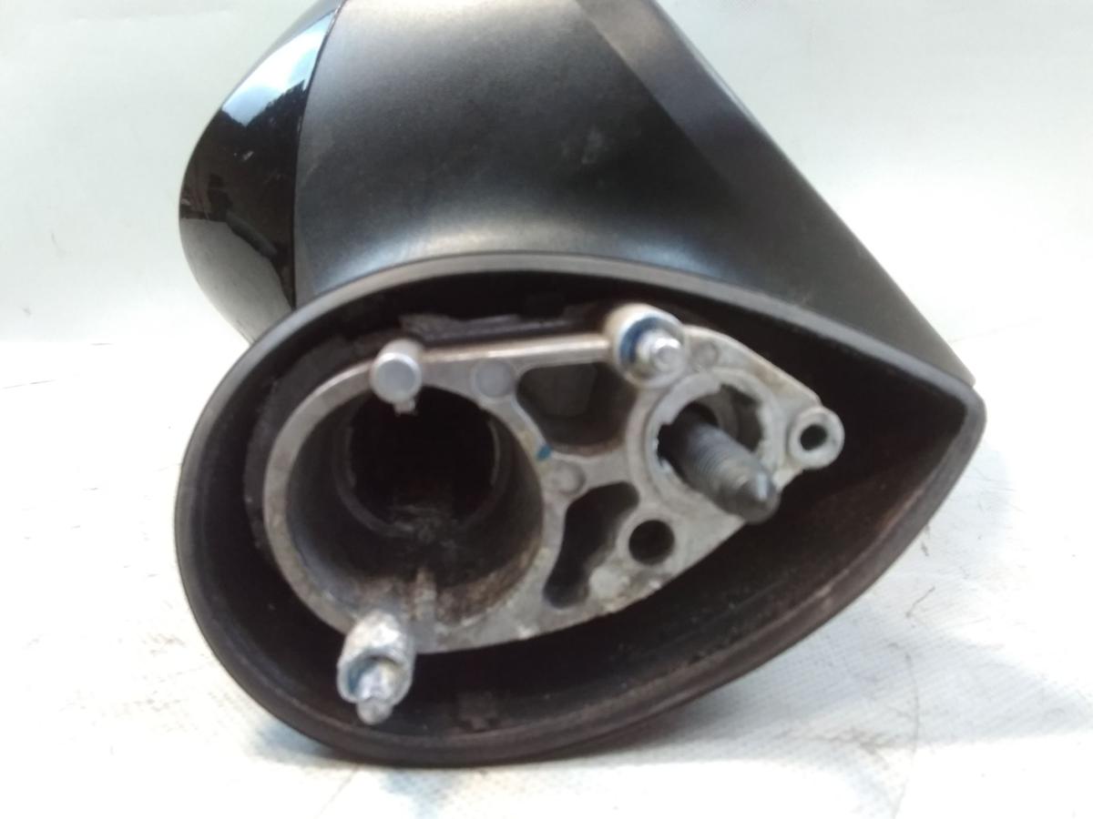 Seat Ibiza ST 6J orig Au&szlig;enspiegel rechts elektrisch anklappbar BJ2012 LZ9Y phantomschwarz