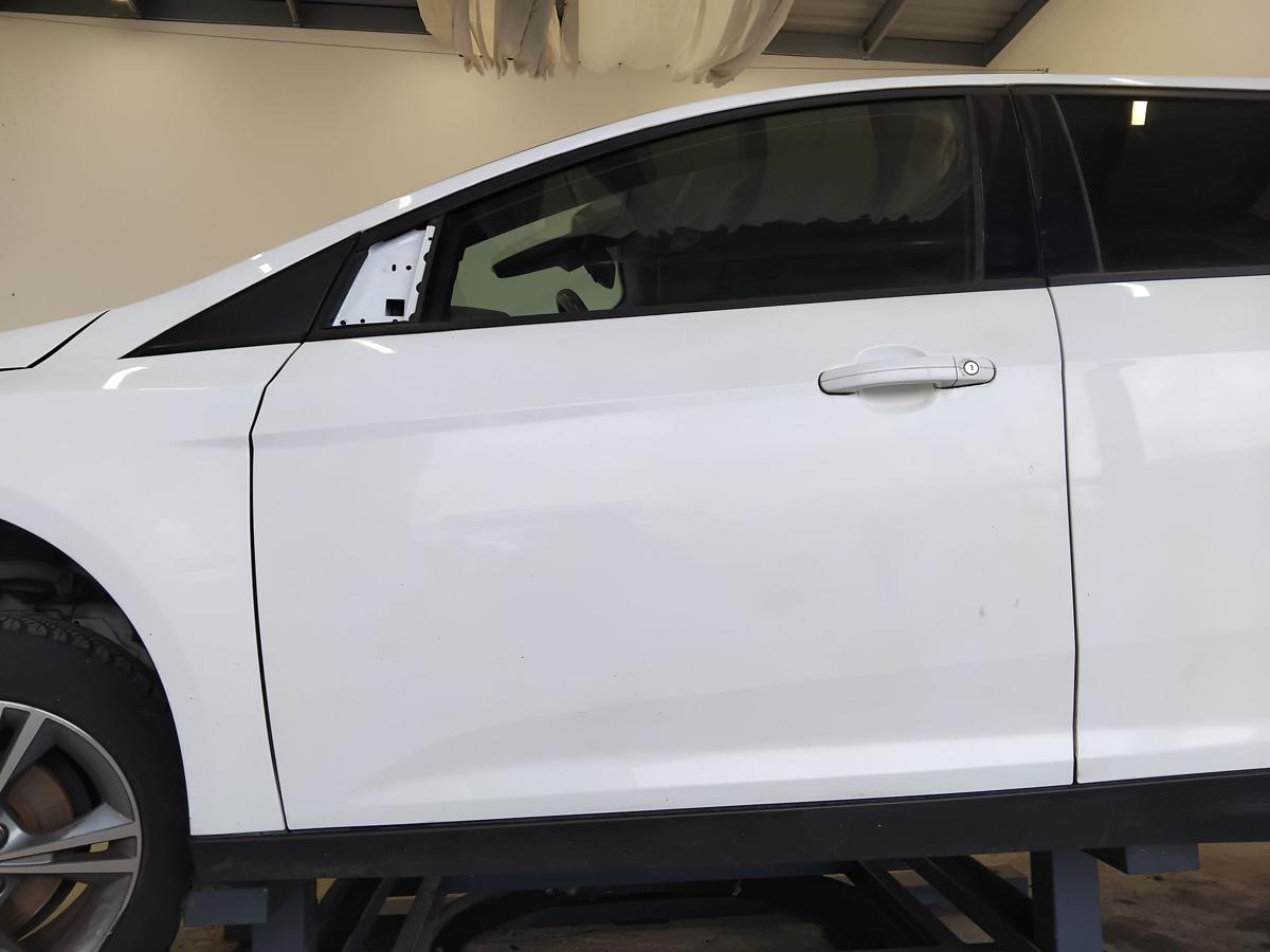 Ford Focus 3 DYB Turnier T&uuml;r vorn links Fahrert&uuml;r frostweiss BJ2013