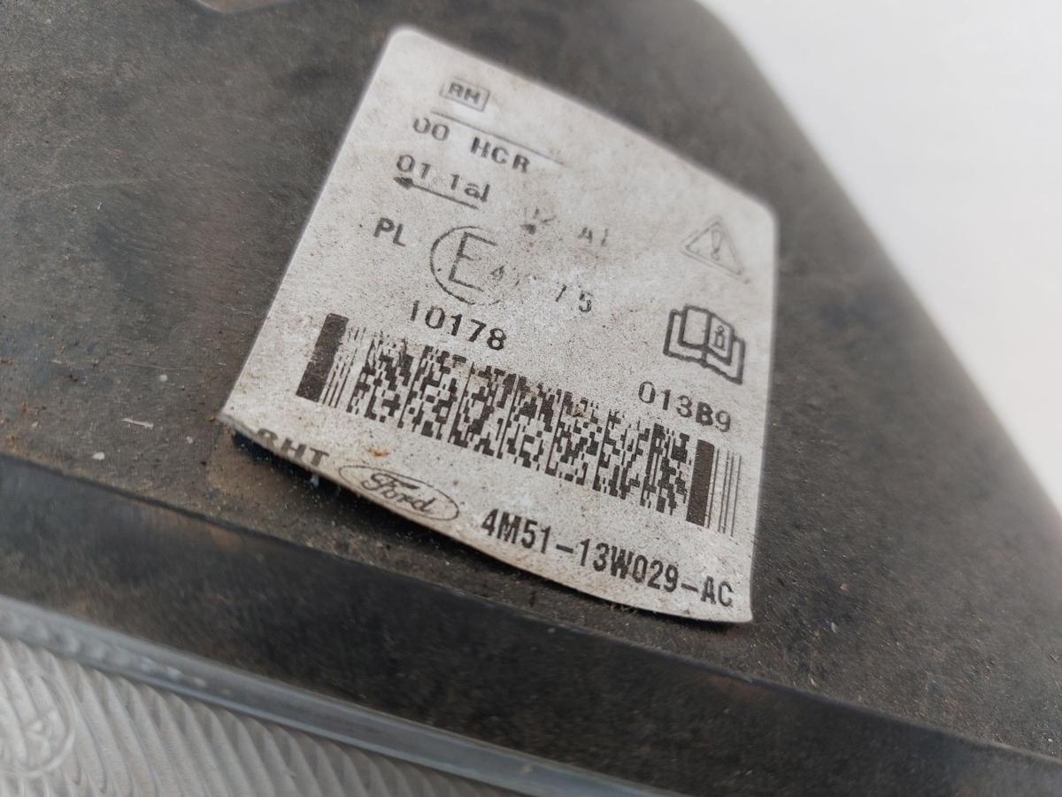Ford Focus DA3 Scheinwerfer rechts Frontscheinwerfer Halogen Hauptscheinwerfer