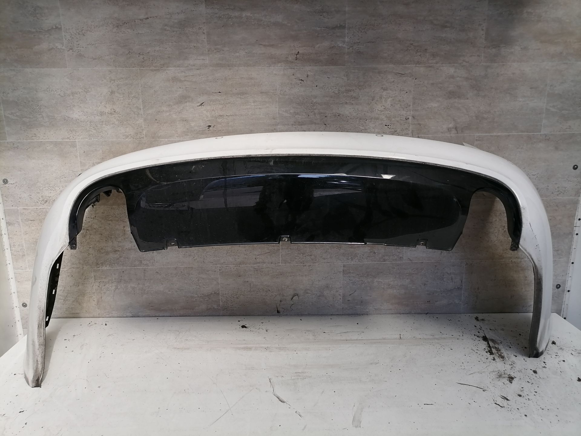 Audi A6 4F Stoßstange hinten Avant Stoßfänger LY9C-Ibisweiss Kombi BJ05-08