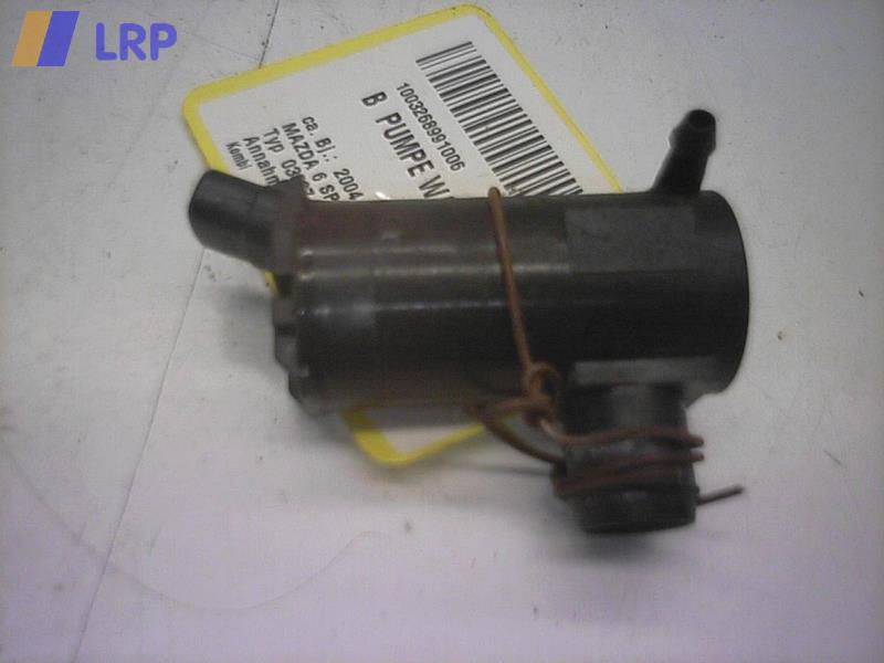 Mazda 6 Kombi Typ GY Bj. 2004 original Pumpe Waschanlage hinten Asmo 8603101970