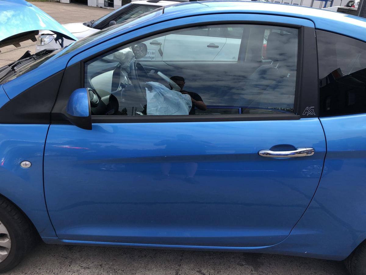 Ford KA RU8 Tür vorn links Fahrertür im Rohbau Dive Blau Autotür