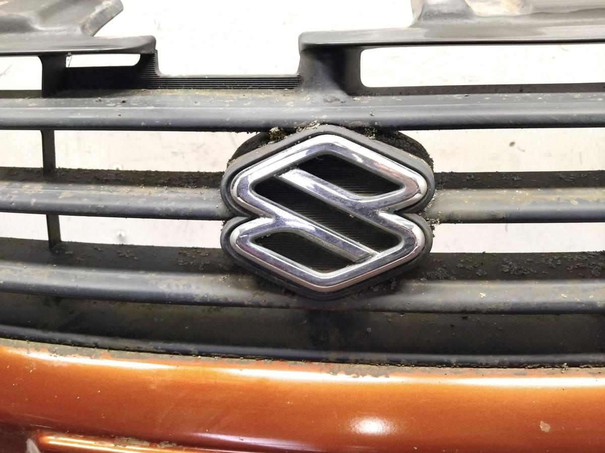 Suzuki Ignis 1 FH orig Sto&szlig;f&auml;nger Sto&szlig;stange vorn Z5K Classicrot Metallic BJ2002