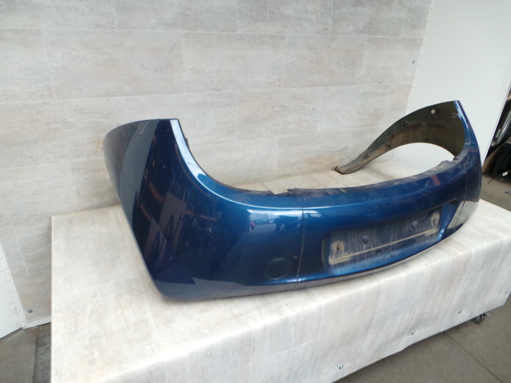 Ford Ka Bj.03-08 Stoßstange hinten Ozeanblau Stoßfänger