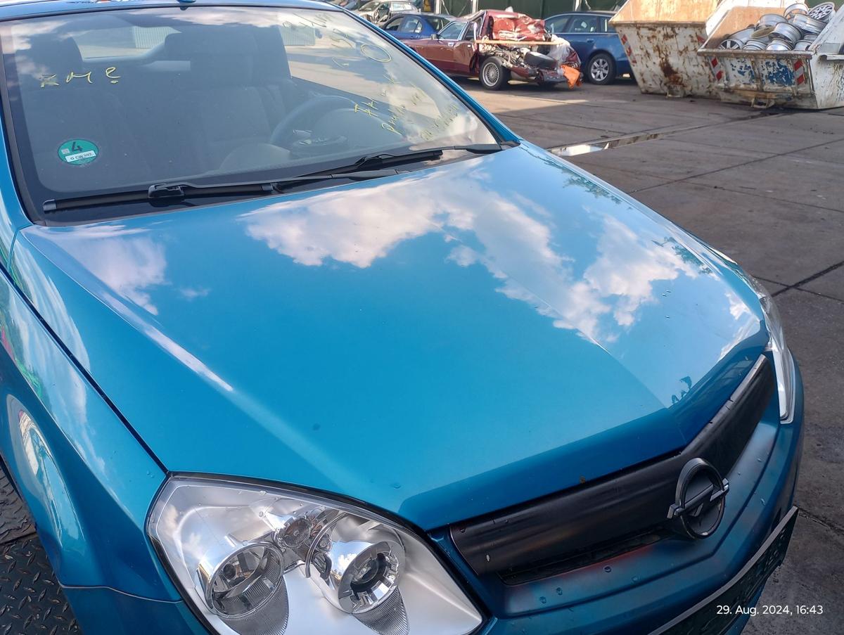 Opel Tigra Twin Top orig Motorhaube Klappe Z21H Blau Bj 2004