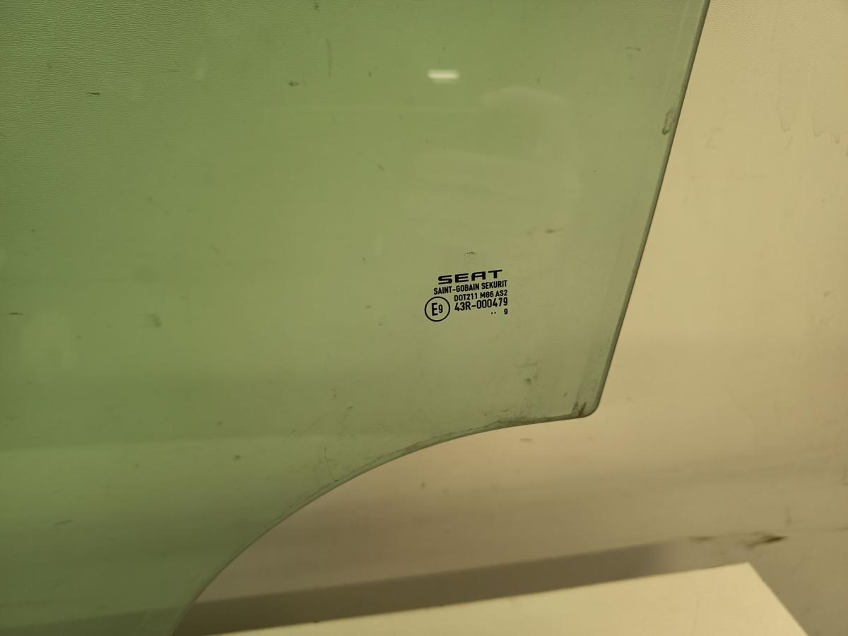 Seat ibiza 6J original T&uuml;rscheibe links 3 T&uuml;rer Baujahr 2009