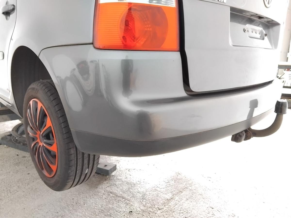 VW Touran 1T original Sto&szlig;f&auml;nger Sto&szlig;stange hinten BJ2006 LD7X platinumgreymetallic