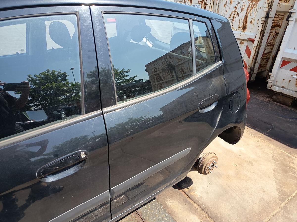Kia Picanto BA original T&uuml;r hinten links Galaxy Black Baujahr 2009