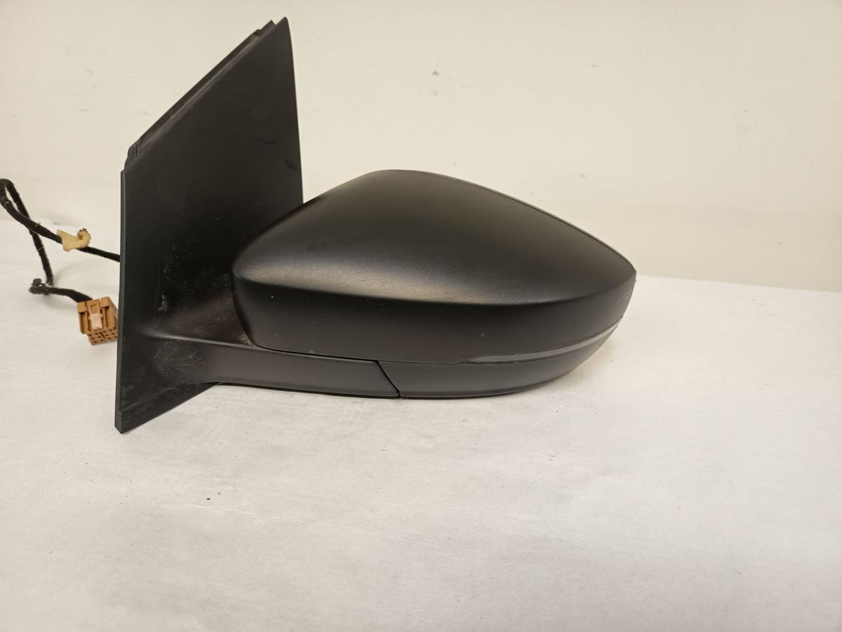 VW Polo V 6R original Aussenspiegel links manuell unlackiert Bj 2009