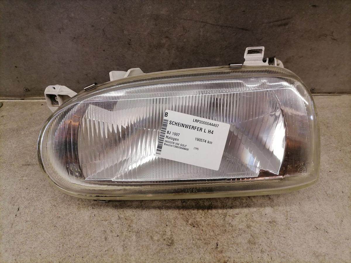 VW Golf lll Scheinwerfer links vorn Halogen Lampe Saturnus H4 3-Türer BJ97