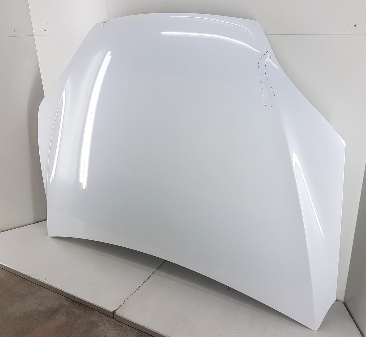 Tesla Model X Motorhaube Frontklappe in PPSW White Water Pearl Bj2022