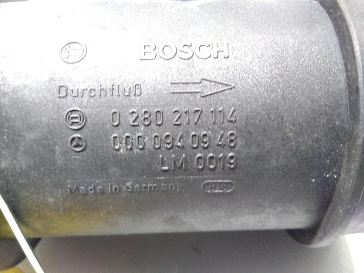 Mercedes E Klasse W210 E200 orig Luftmassenmesser A000940948 0280217114 BJ1997