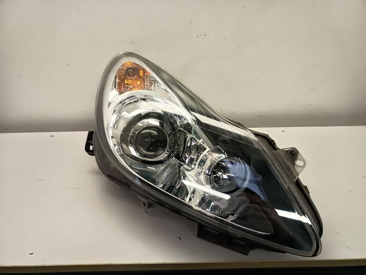 Opel Corsa D original Scheinwerfer mit Kurvenlicht links Haupt Front Bj 2009