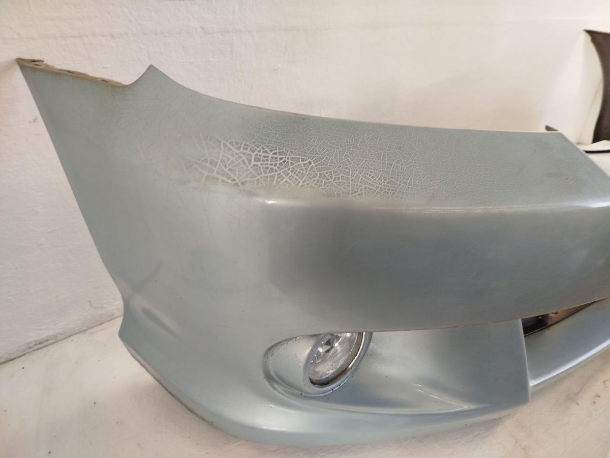 Honda Stream Gen1 RN1 ab04 Sto&szlig;f&auml;nger vorn mit Nebelscheinwerfer BG51M Opal Blue