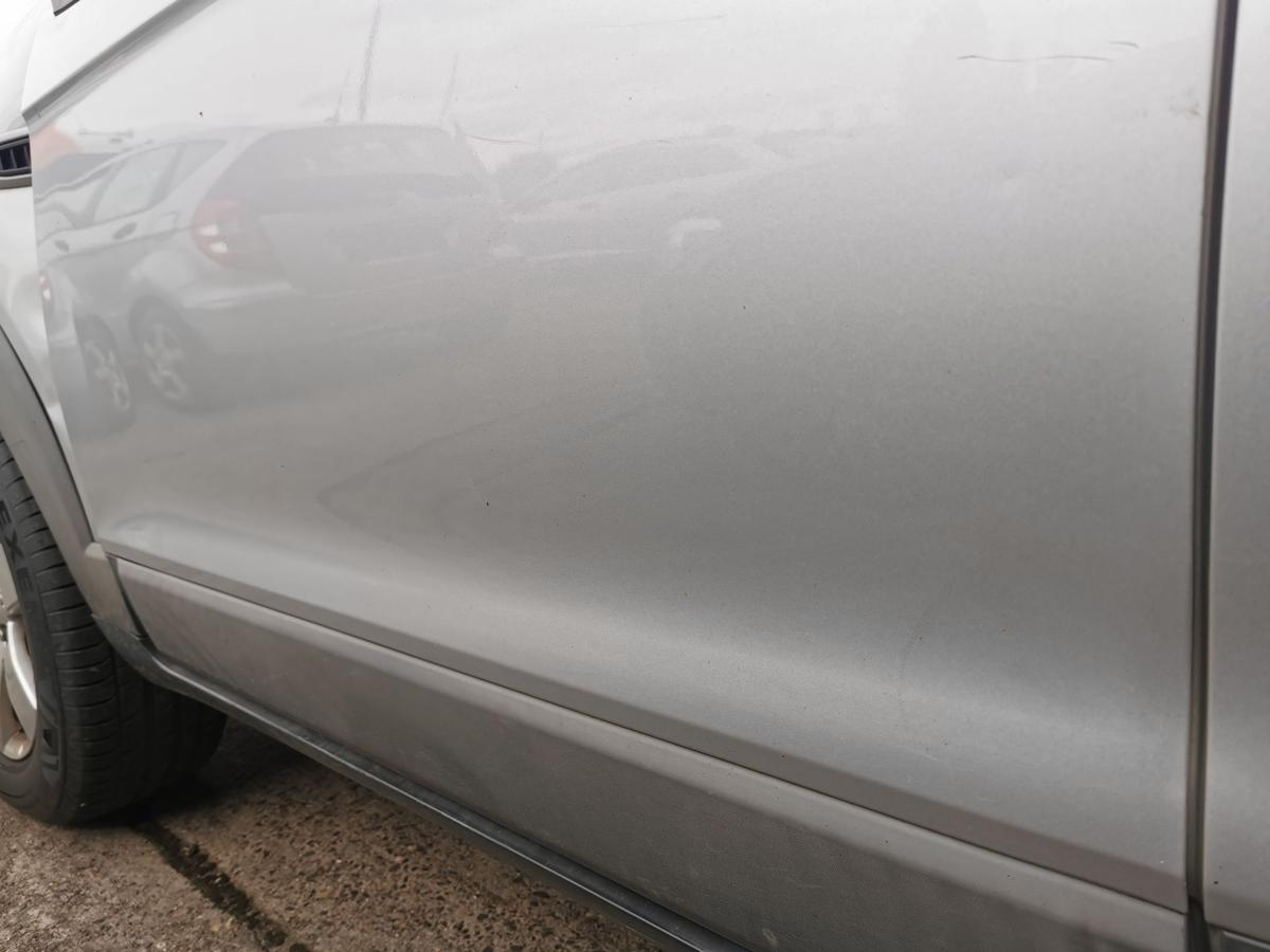 Chevrolet Captiva KLAC Fahrertür Tür Rohbautür vorn links GAN Ice Silver Met 11-