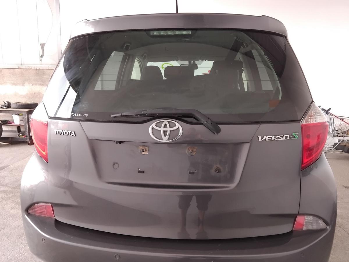 Toyota Verso-S Heckklappe 1G3 magneticgrey mit Scheibe dunkel BJ2013