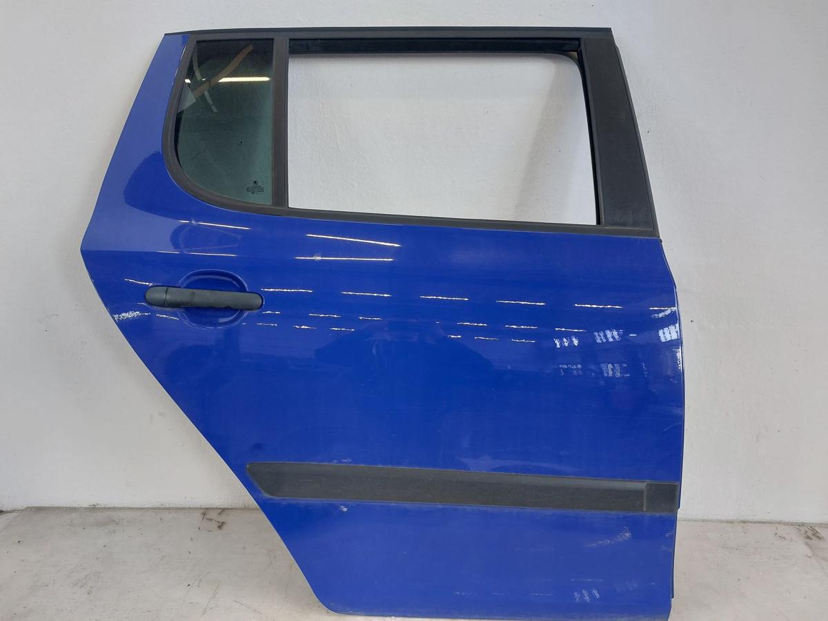 Skoda Fabia 2 Typ 5J T&uuml;r hinten rechts Fondt&uuml;r nur f&uuml;r 5 t&uuml;rer LF5K Dynamic Blue